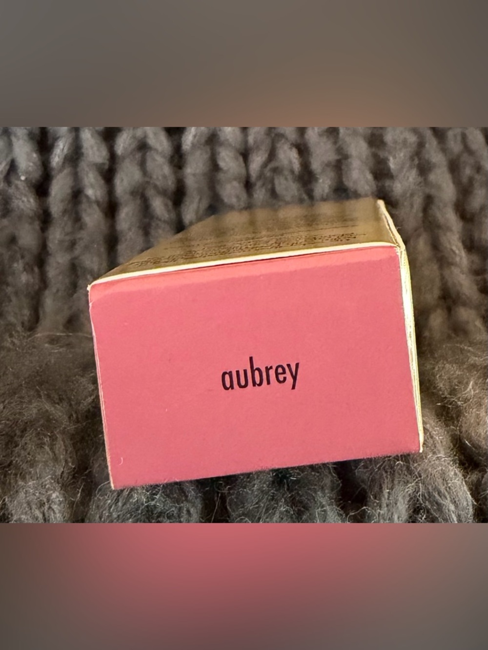 Stila Color Balm Lipstick NWT in Gold and Pink Packaging Aubrey - Picture 4 of 4